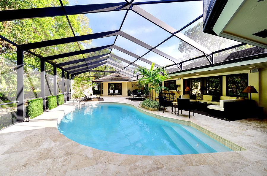 Pool Patio Area